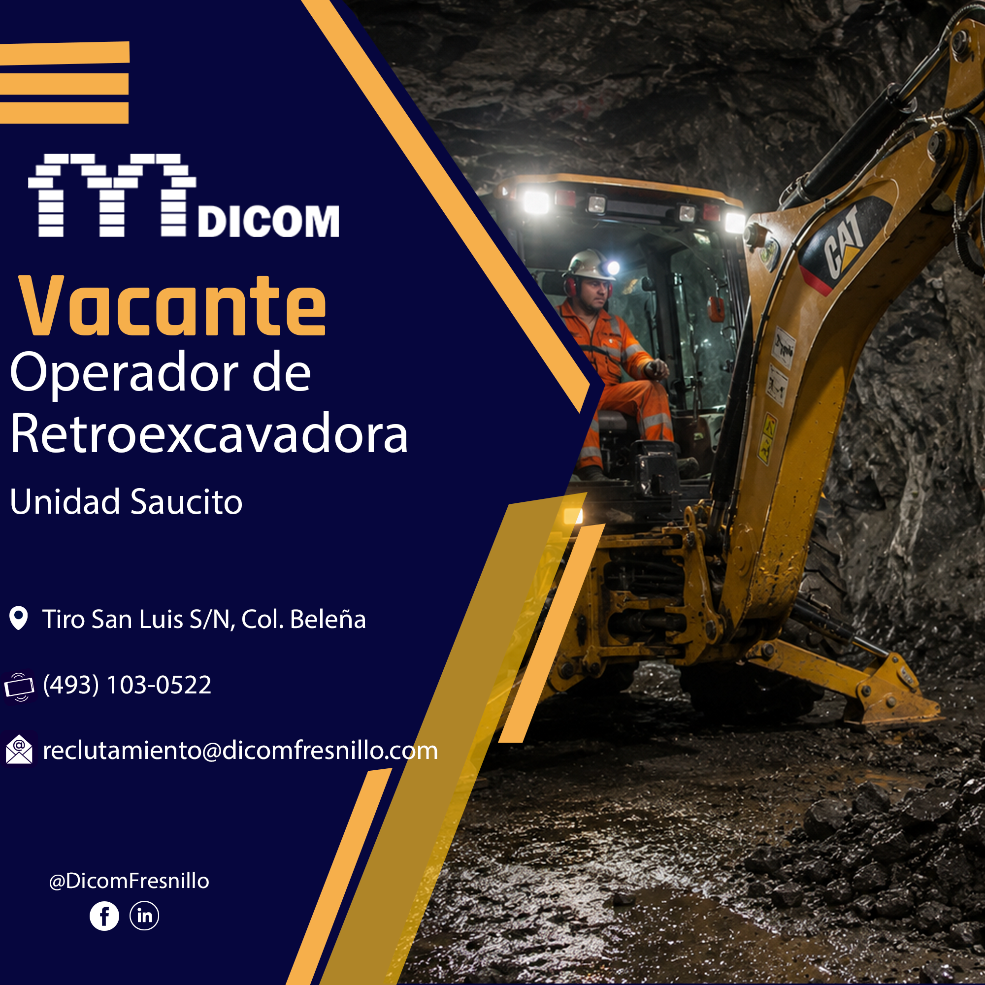 OPERADOR DE RETROEXCAVADORA